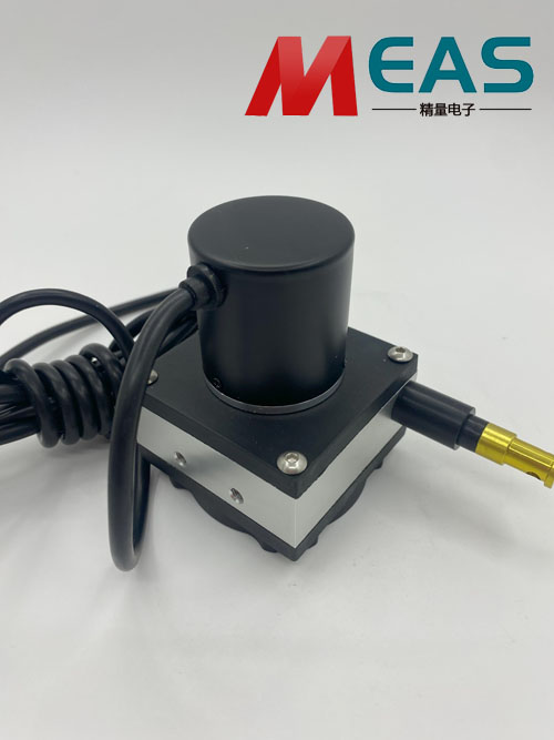 電流拉繩位移傳感器自主開發(fā)的轉換模塊進行信號轉換